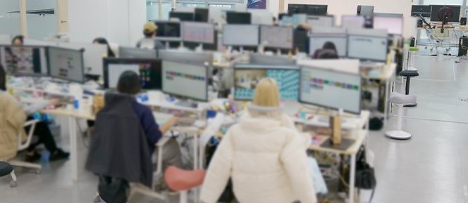 비마이마케터 업무 공간